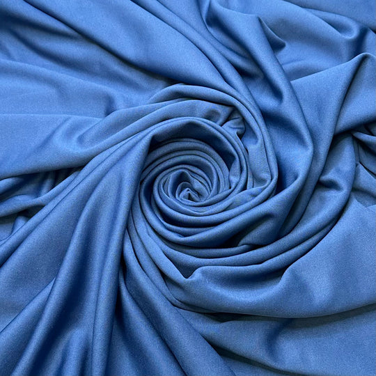 Mr Blue Sky - Micro Scuba Poly/Tencel Knit - Blue - 2.3M Bundle