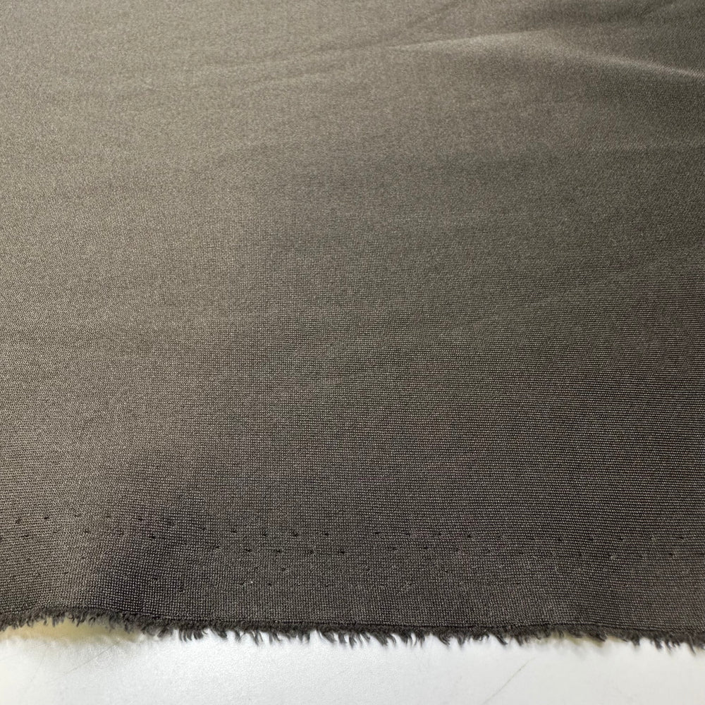 Into The Nitty Gritty - Micro Scuba Poly/Tencel Knit - Dark Grey/Brown - 2M Bundle