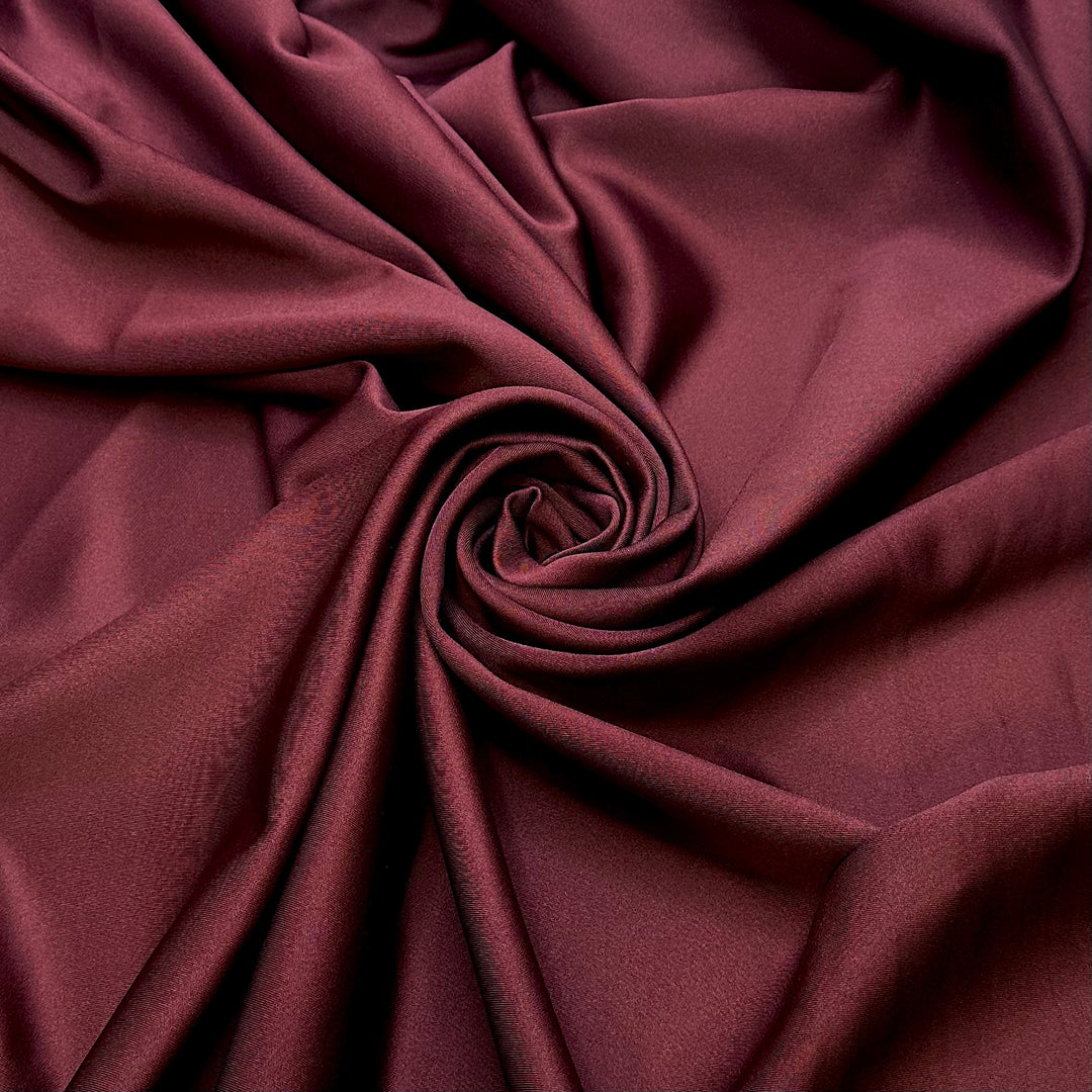 Wine In The Countryside - Micro Scuba Tencel/Poly Knit - Burgundy - 1.75M Bundle