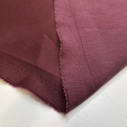 Wine In The Countryside - Micro Scuba Tencel/Poly Knit - Burgundy - 1.75M Bundle