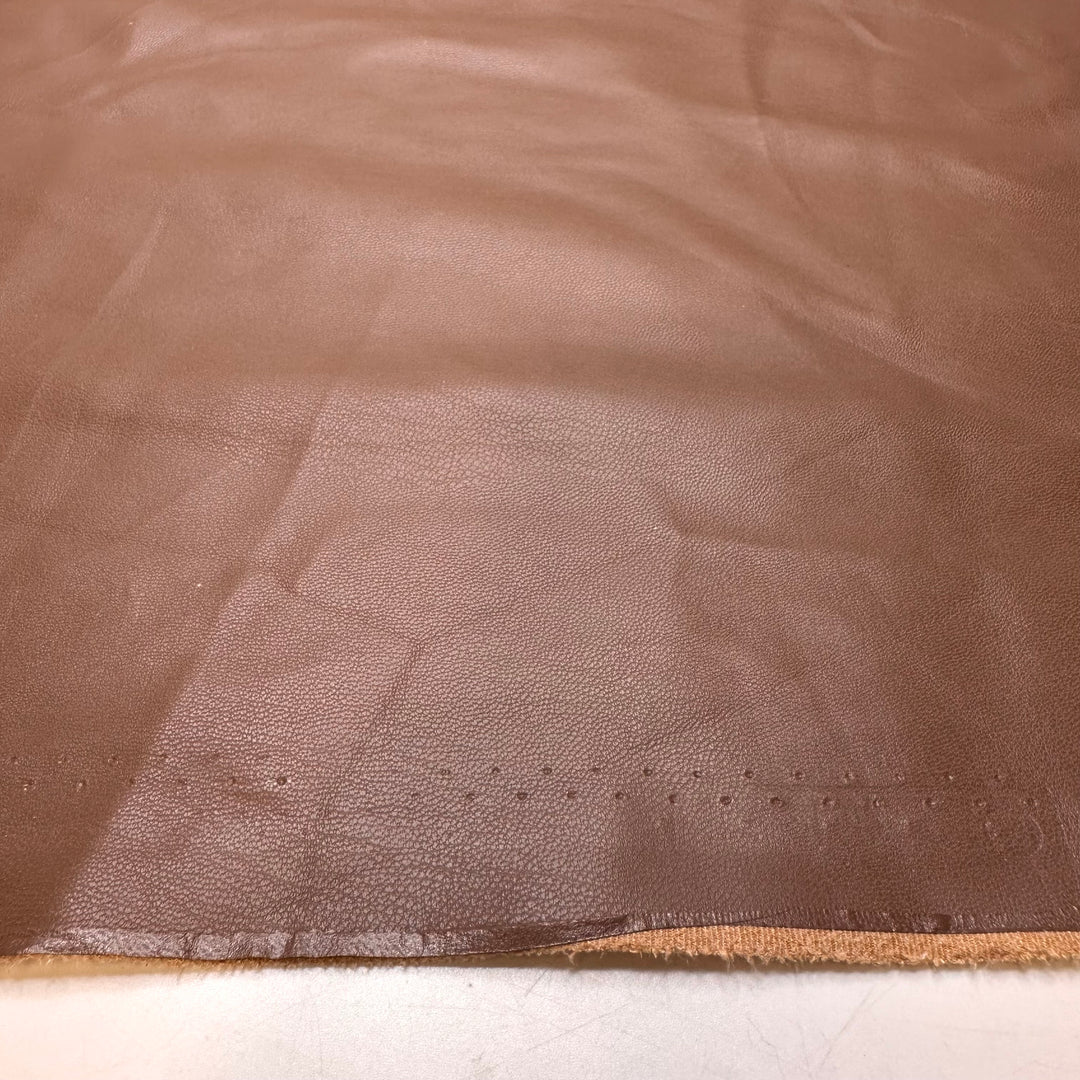 Pleather Meeting You - Waterproof Pleather Polyester Backing PU Blend Knit - Brown - Bundles