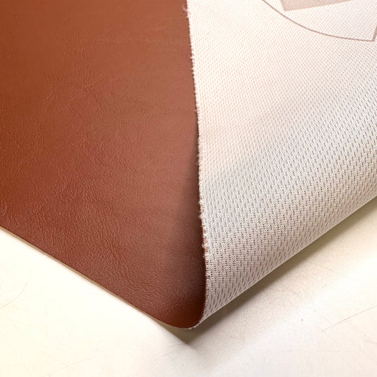 Pleather Everything - Waterproof Vinyl PVC Blend Woven - Light Brown - 1.9M Bundle
