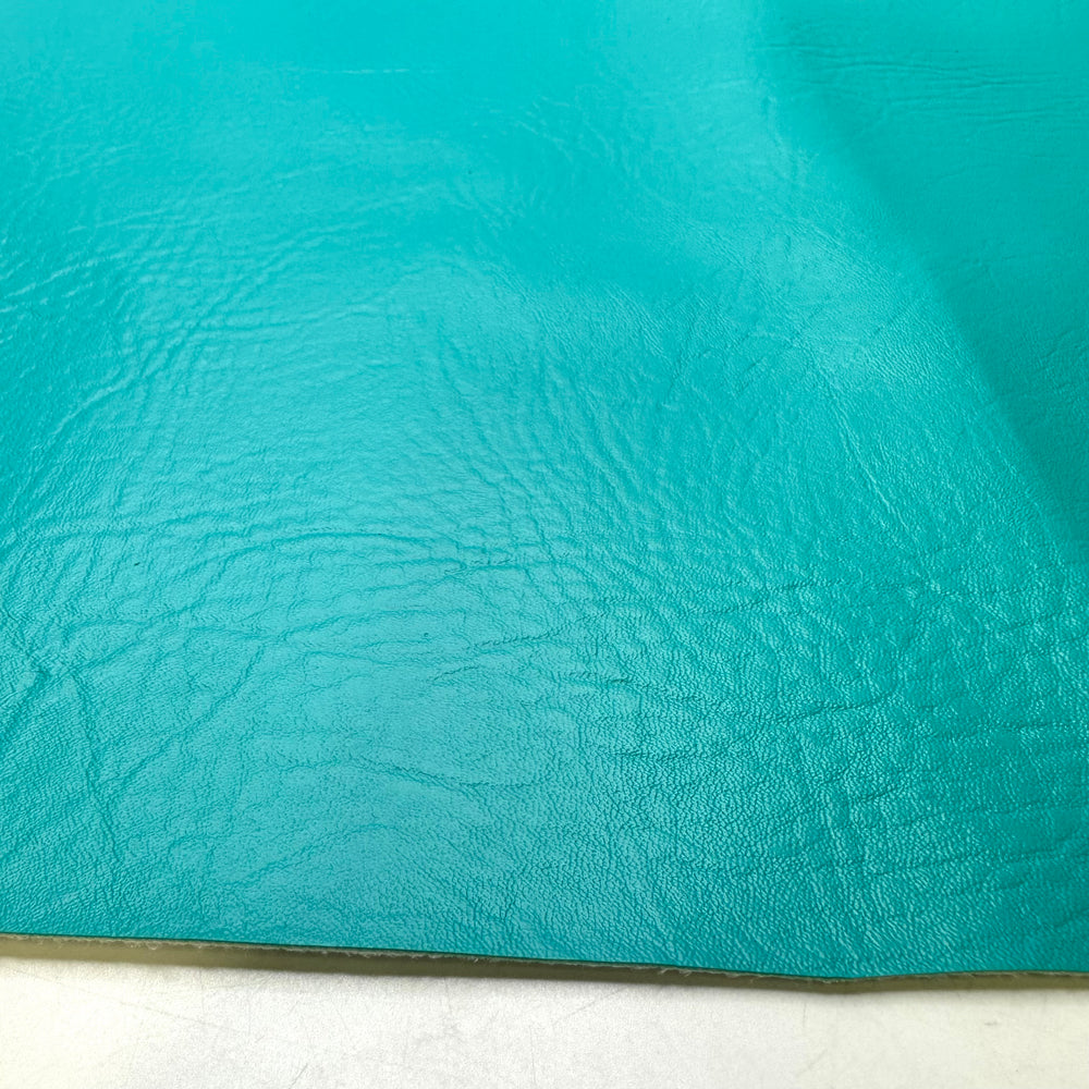 Pleather Weather - Waterproof Vinyl PVC Woven - Light Teal - 0.55M Bundle