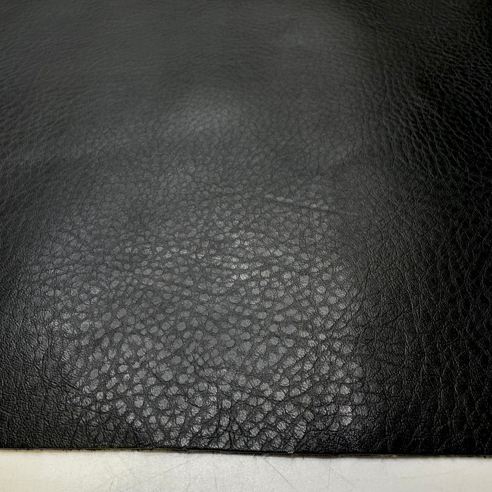 Pleather The Storm - Waterproof Pleather Polyester Backing PU Woven - Black - 0.7M Bundle