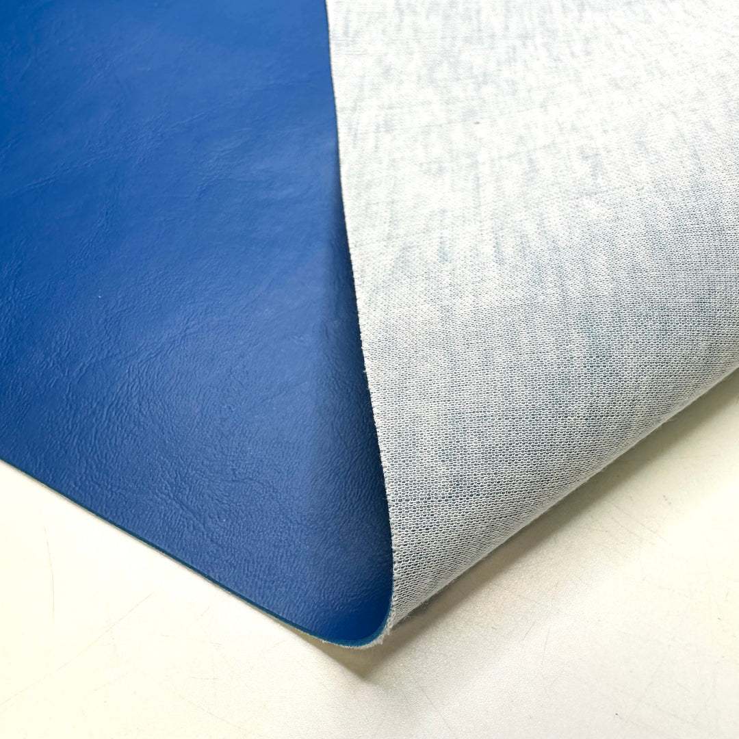Birds Of A Pleather - Waterproof Vinyl PVC Woven - Blue - Bundles