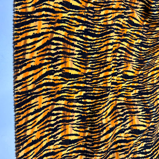 UB - Ggrrrreeeaaattttttt - Poly Woven - Black/Orange Animal Print - 1.85M Bundle