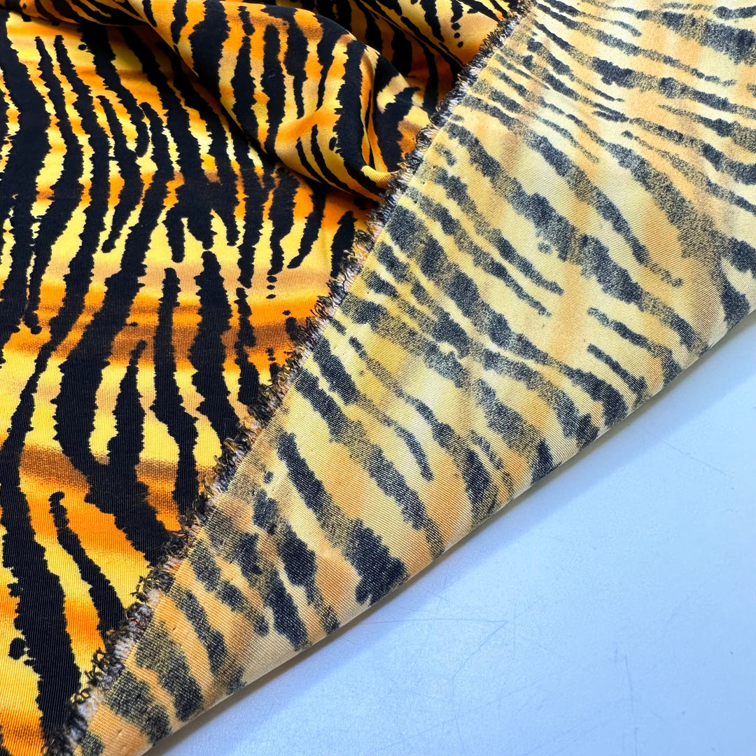 UB - Ggrrrreeeaaattttttt - Poly Woven - Black/Orange Animal Print - 1.85M Bundle