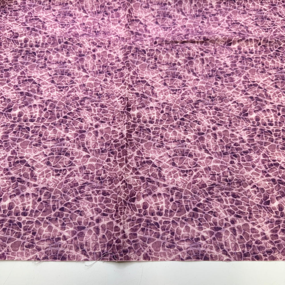 UB - Microscopic - Cotton Woven - Purple Geometric - 1M Bundle