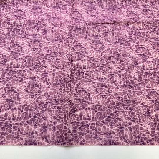 UB - Microscopic - Cotton Woven - Purple Geometric - 1M Bundle