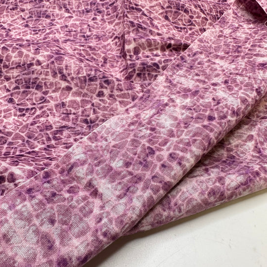 UB - Microscopic - Cotton Woven - Purple Geometric - 1M Bundle