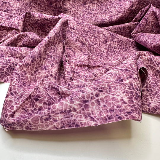 UB - Microscopic - Cotton Woven - Purple Geometric - 1M Bundle