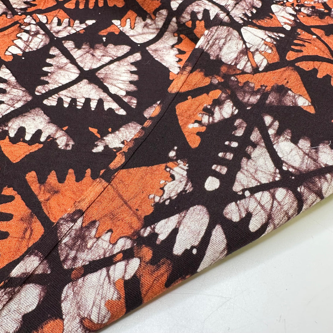 UB - Butternut Squash Ravioli - Cotton Woven - Brown Orange White Geometric - 2.8M Bundle