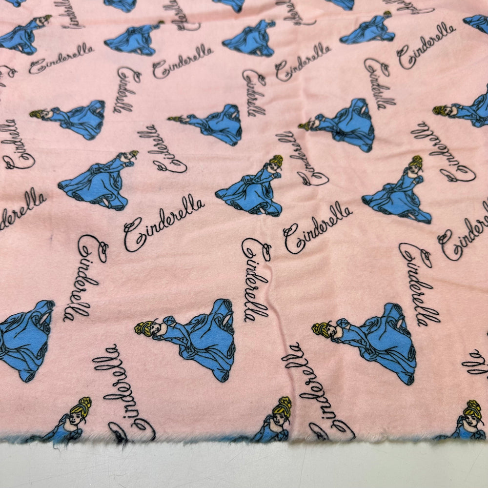 UB - Cinderelly - Flanel Cotton Woven - Pink/Blue Cinderella - 1.95M Bundle