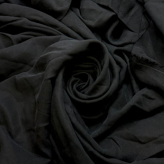 Sleeping After A Long Flight - Tencel Woven - Black - 1.25M Bundle