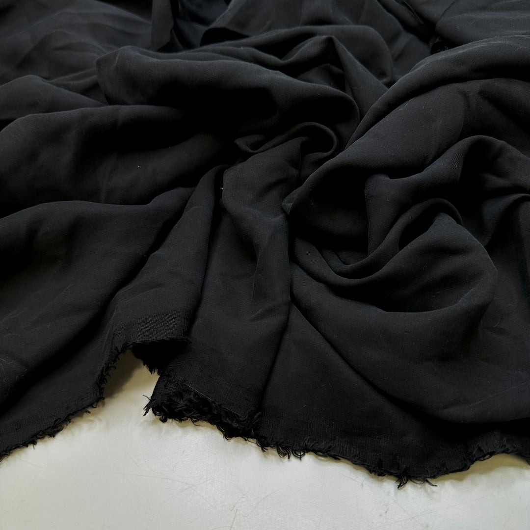 Sleeping After A Long Flight - Tencel Woven - Black - 1.25M Bundle