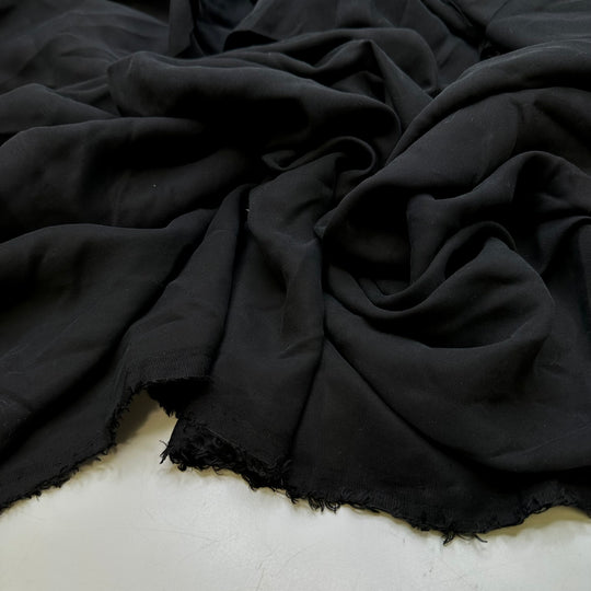 Sleeping After A Long Flight - Tencel Woven - Black - 1.25M Bundle