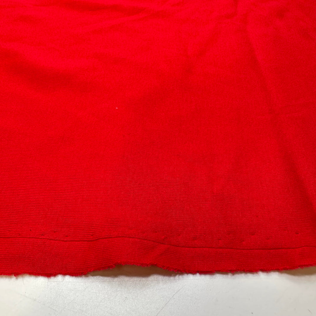 Its Too Hot - Rib Knit Cotton Blend Knit - Red - Bundles