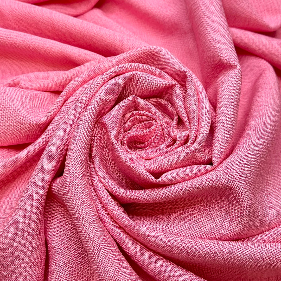 Girls Trip - Fire Retardent Natural Blend Woven - Pink - 2.5M Bundle