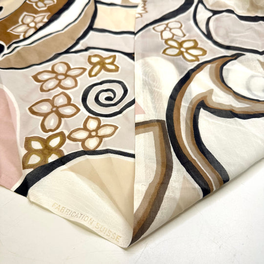 Picking A Destination - Cotton Blend Woven - Beige/White Floral - Bundles