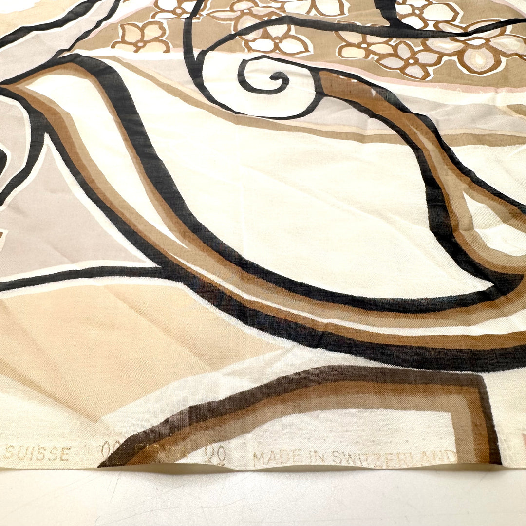Picking A Destination - Cotton Blend Woven - Beige/White Floral - Bundles