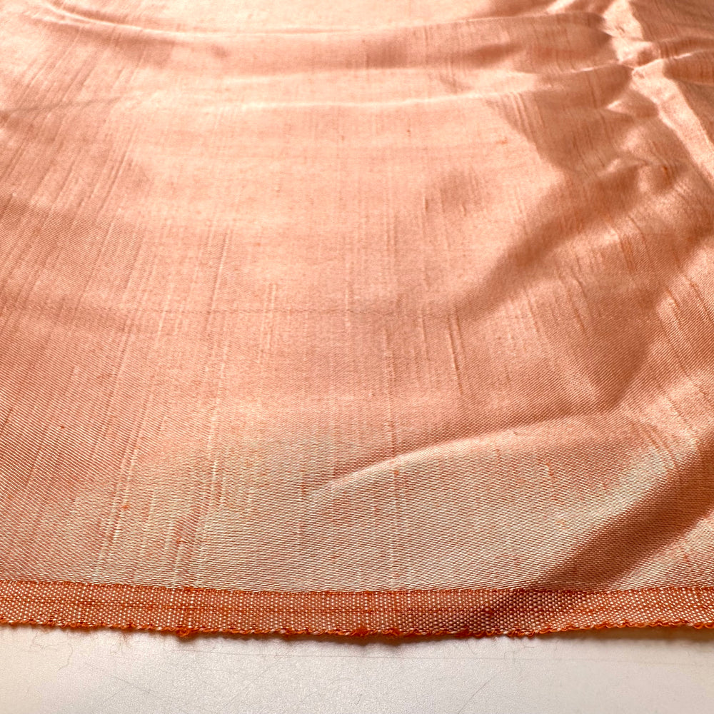 Peach Season - Slub Sateen Cotton Woven - Light Orange - 2.15M Bundle
