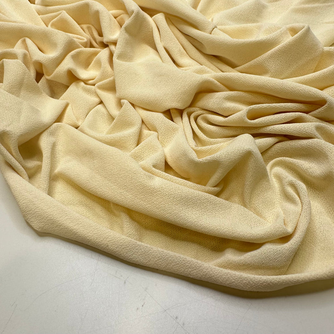 Eat Your Ice Cream Before It Melts - Poly Knit - Light Yellow - 3.2M Bundle