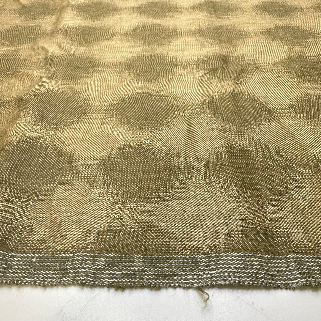 Flying Over The Mountains - Cotton Blend Woven - Beige/Green Geometric - 2M Bundle