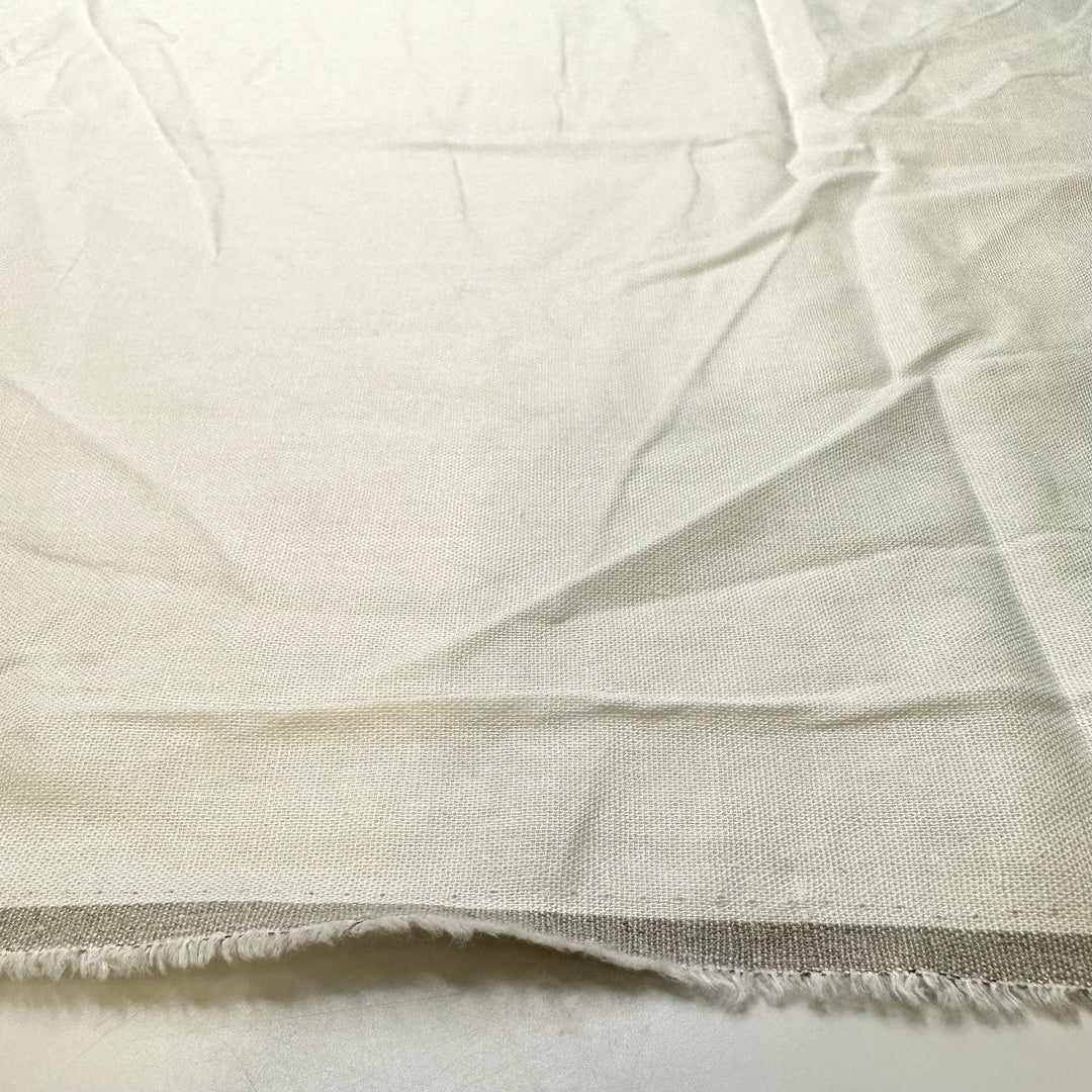 Follow The Itinerary - Cotton Blend Woven - White - 1.1M Bundle