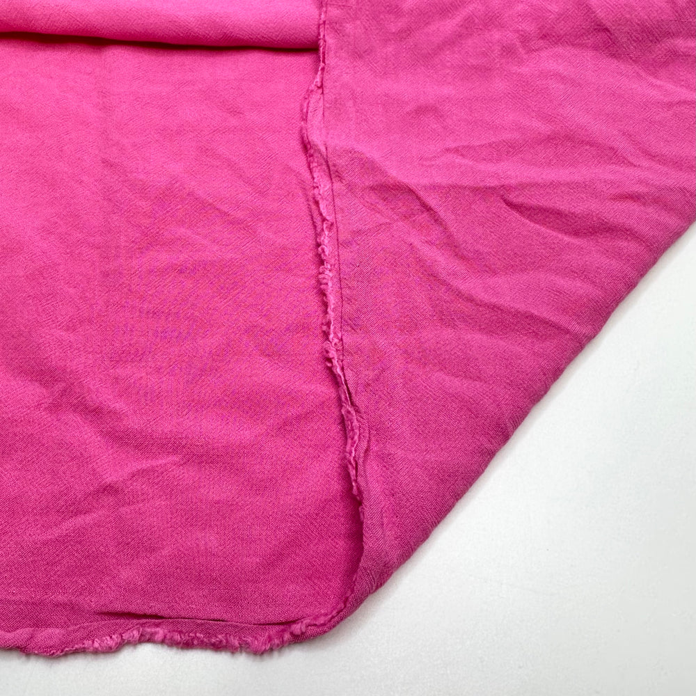 Pinky Pie Princess Party - Slub In The Weave Cotton Blend Woven - Pink - 1.2M Bundle