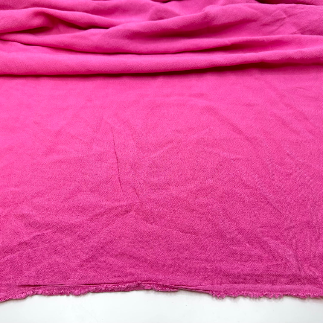 Pinky Pie Princess Party - Slub In The Weave Cotton Blend Woven - Pink - 1.2M Bundle