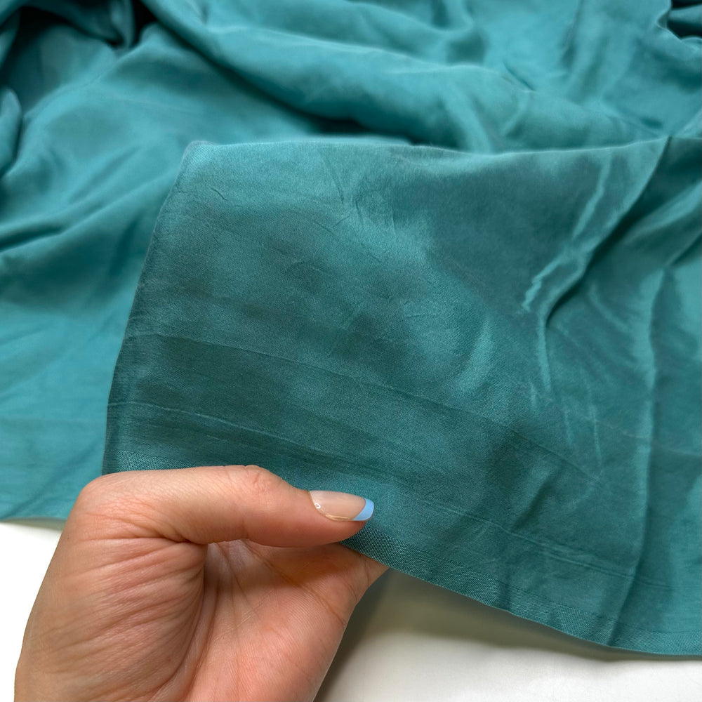Sleeve Swoosh - Chiffon Silk Blend Woven - Light Blue - Bundles