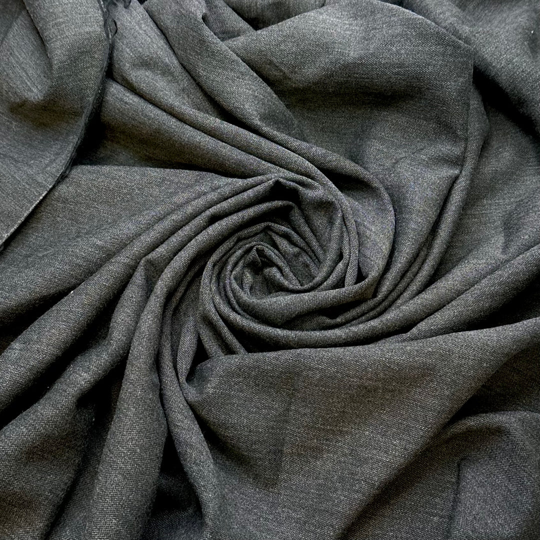 Picking Out Dads Suit - Polyester Blend Woven - Dark Grey - 1M Bundle