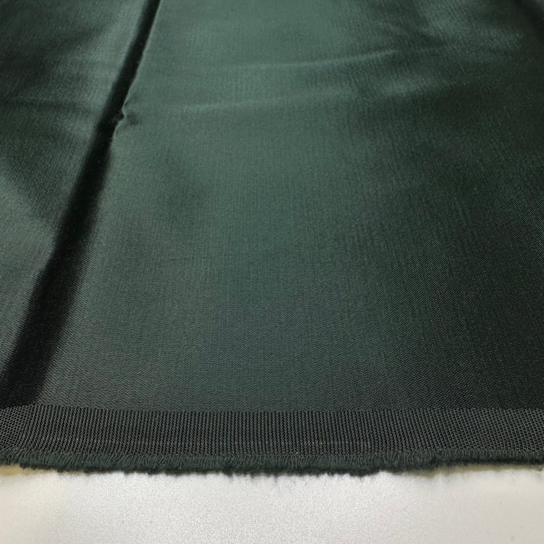 Emerald Engagement Ring - Satin Cotton/Poly Woven - Dark Green - 1.6M Bundle