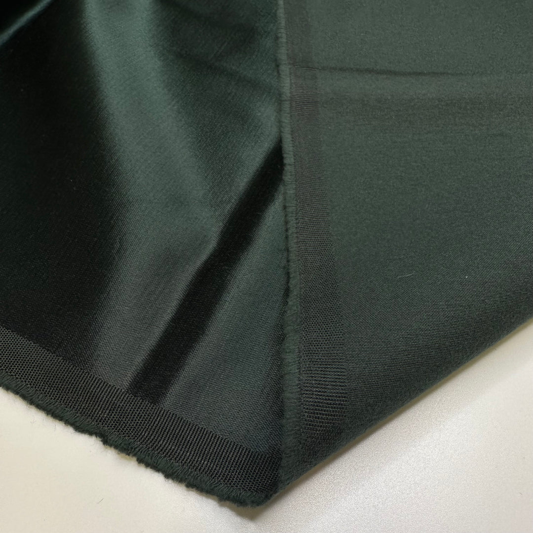 Emerald Engagement Ring - Satin Cotton/Poly Woven - Dark Green - 1.6M Bundle