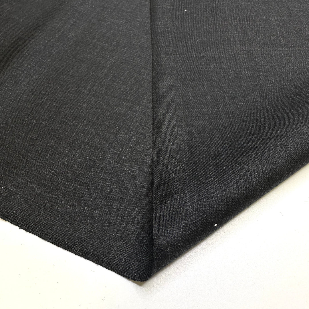 Father Of The Bride - Suiting Twill Weave Wool Woven - Dark Grey - 1.9M Bundle