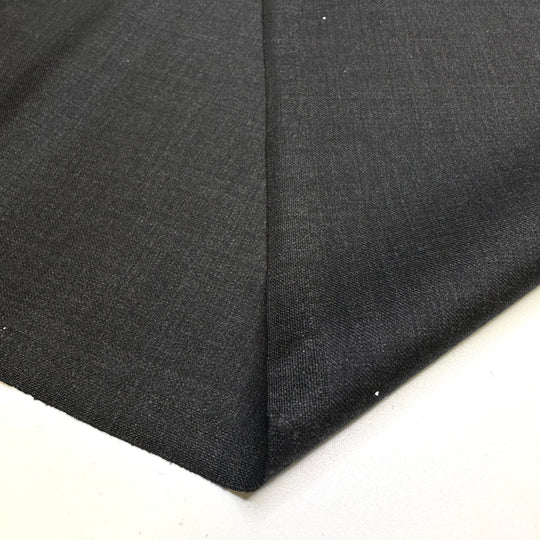 Father Of The Bride - Suiting Twill Weave Wool Woven - Dark Grey - 1.9M Bundle