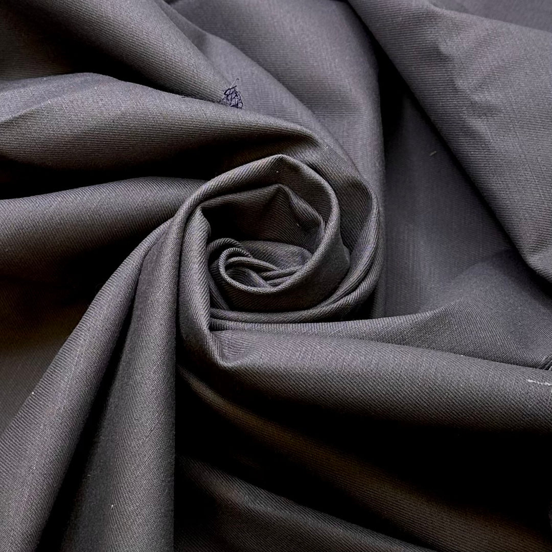 Can I Wear My New Jeans - Twill Weave Cotton Woven - Grey - 1M Bundle
