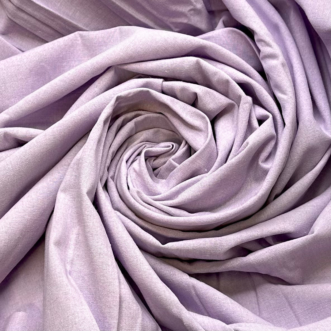 Hiring A Florist - Cotton Blend Woven - Light Purple - 2M Bundle