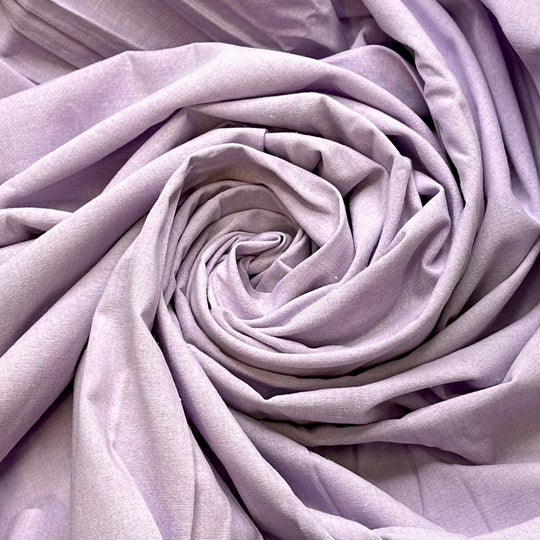 Hiring A Florist - Cotton Blend Woven - Light Purple - 2M Bundle