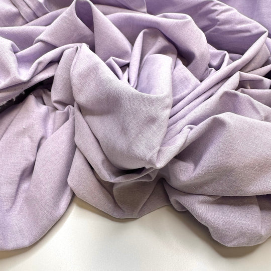 Hiring A Florist - Cotton Blend Woven - Light Purple - 2M Bundle