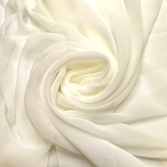 Ring Bearer - Chiffon Poly Woven - Light Cream - 3.25M Bundle