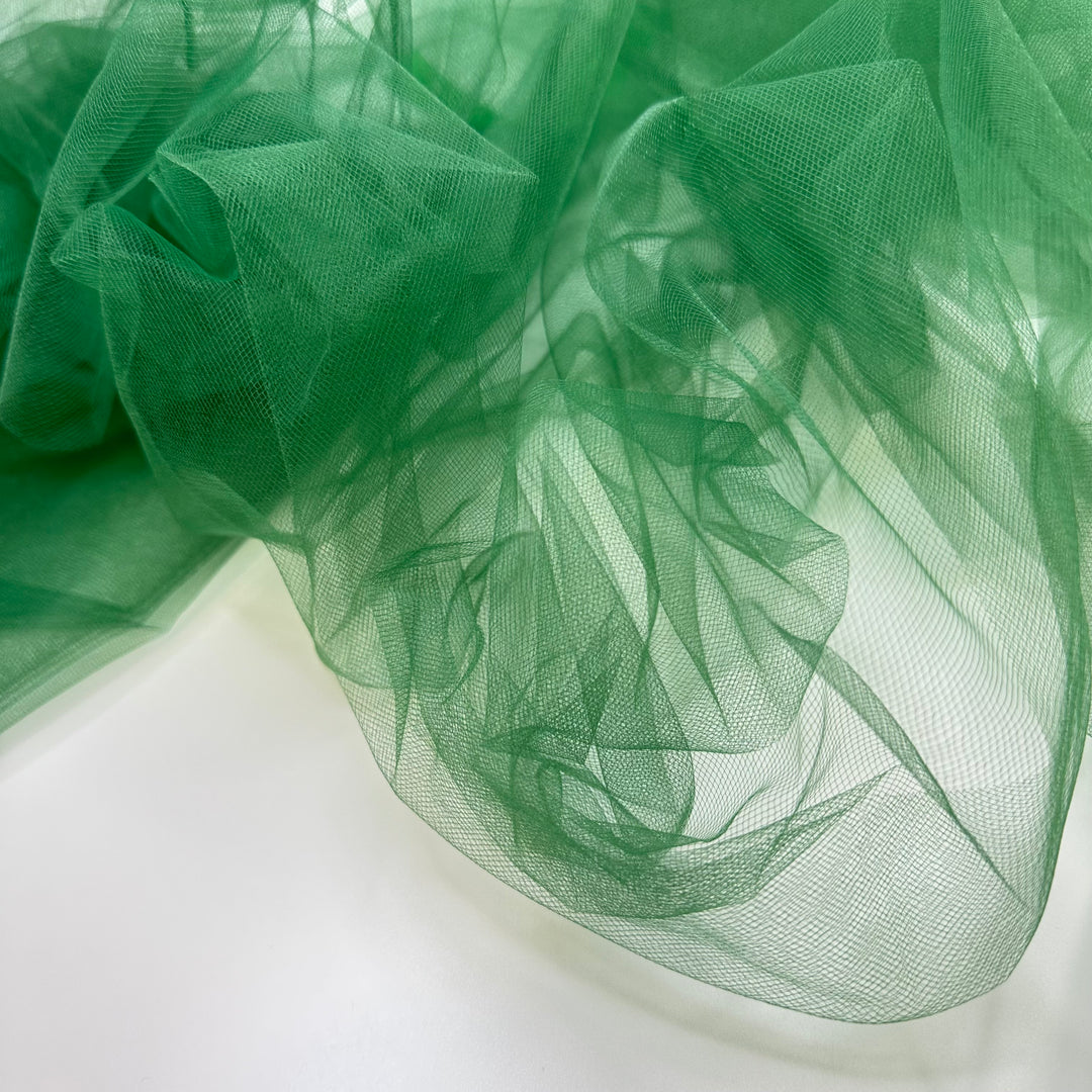 Colourful Wedding Dresses - Tulle Poly Woven - Green - 4M Bundle