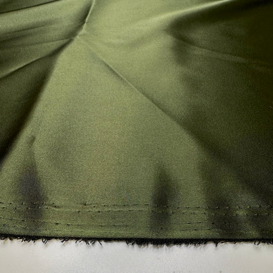 Wedding In The Forest - Satin Polyester Blend Woven - Green - 2M Bundle