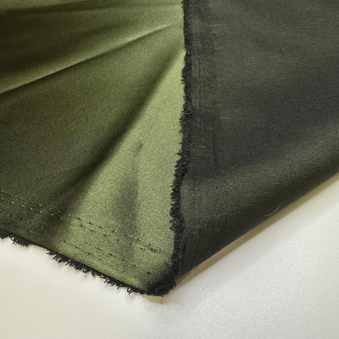 Wedding In The Forest - Satin Polyester Blend Woven - Green - 2M Bundle