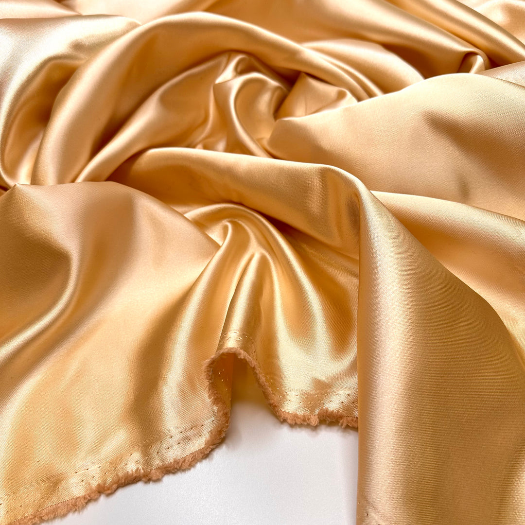 Opening The Champagne Bottle - Satin Poly Woven - Light Beige - 1.5M Bundle