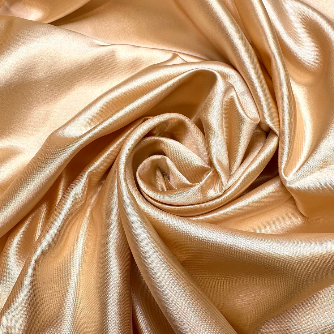 Opening The Champagne Bottle - Satin Poly Woven - Light Beige - 1.5M Bundle