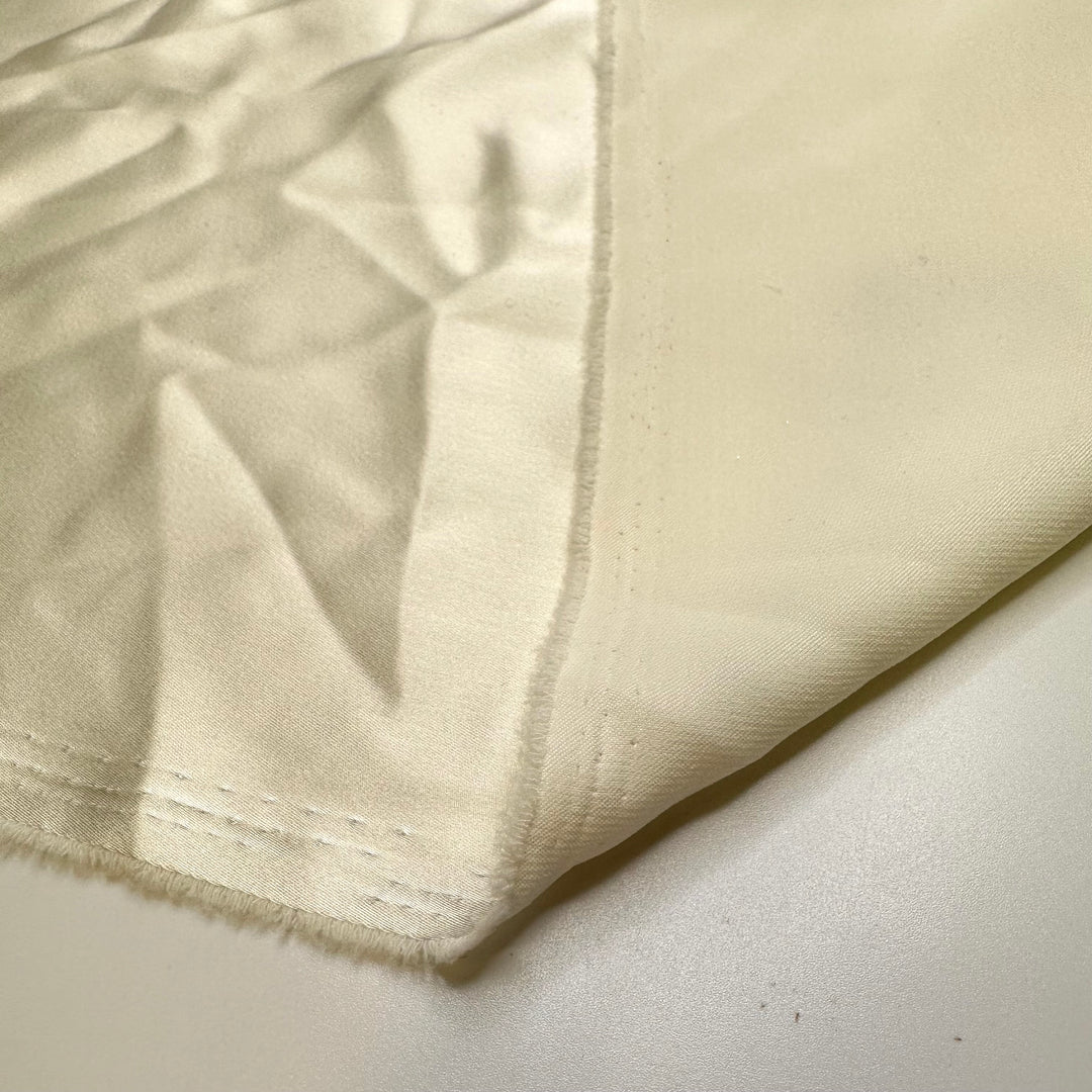Leftover Wedding Cake - Satin Poly Woven - Cream - 2.15M Bundle