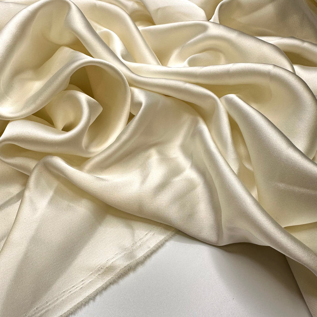 Leftover Wedding Cake - Satin Poly Woven - Cream - 2.15M Bundle
