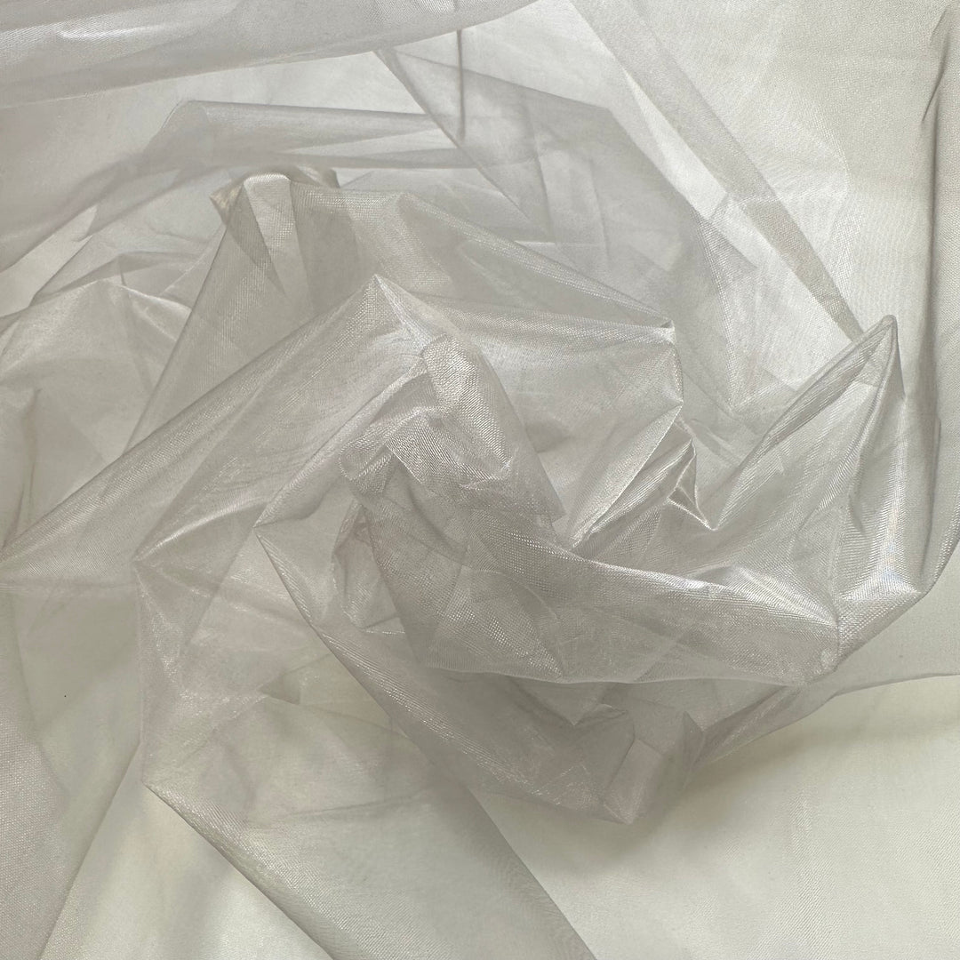 Organizing The Wedding - Organza Poly Woven - Grey - 5M Bundle