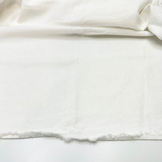 Dusting Of Icing Sugar - Flanel Cotton Blend Woven - White - 1.4M Bundle